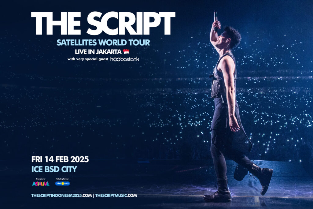 The Script Satellites World Tour in Jakarta 14 Febuari 2025